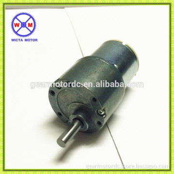 Low noise 20watt high torque reversible 12v dc metal spur gear motors